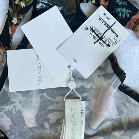 NWT Zimmermann Tallow Spliced Ring Bikini Size 10 - Picture 8 of 9